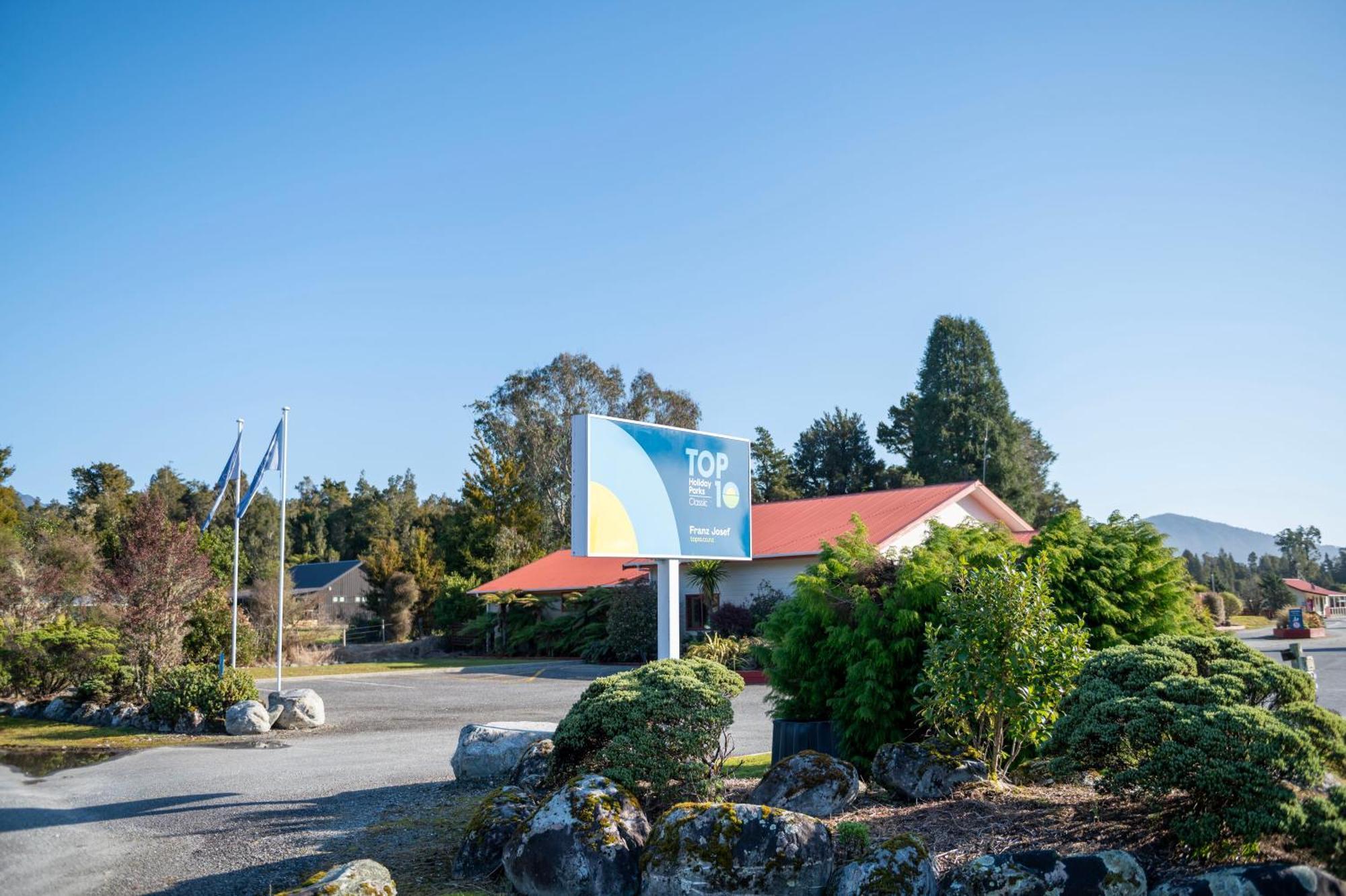 Franz Josef Top 10 Holiday Park מראה חיצוני תמונה